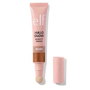 e.l.f. Halo Glow Liquid Blush Beauty Wand Highlighter Flushed Cheeks Magic Hour